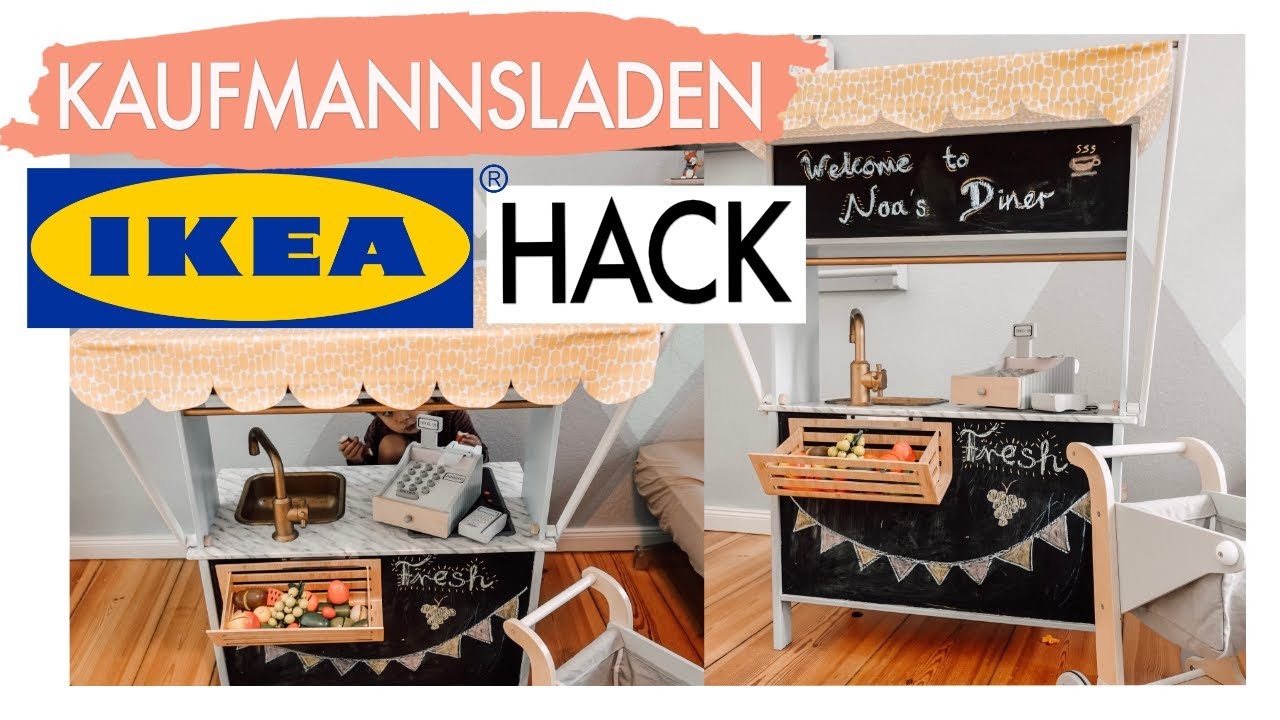 IKEA HACK KAUFMANNSLADEN DUKTIG KÜCHE I KINDERZIMMER IDEEN | EILEENA