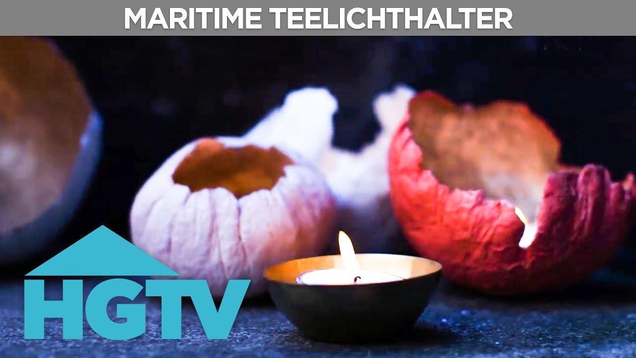 Maritime Teelichthalter | DIY | HGTV Deutschland