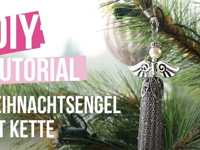 Schmuck machen: Weihnachtsengel mit Kette ♡ DIY