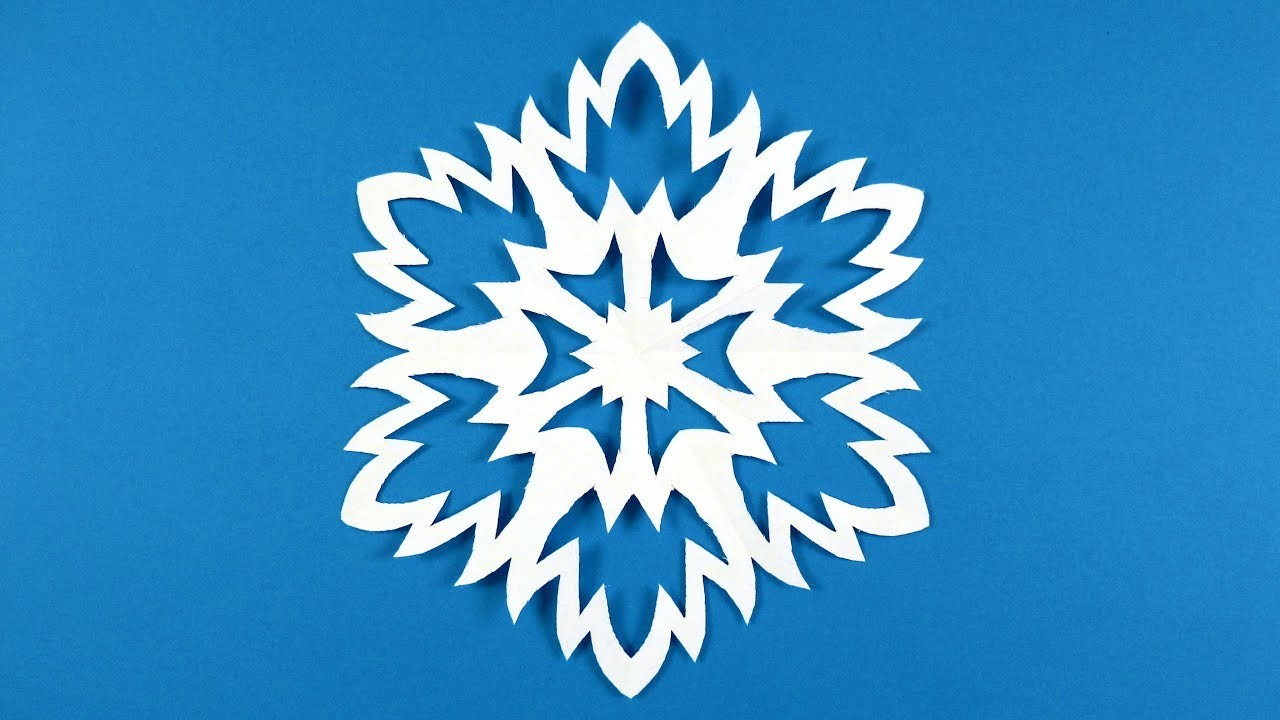 Schneeflocken basteln mit Papier fur Weihnachten? DIY Sterne Bastelideen - Deko Weihnachtsbasteln