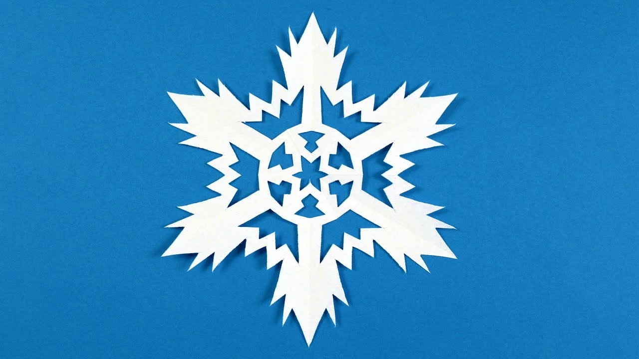 Schneeflocken basteln mit Papier fur Weihnachten? DIY Sterne Bastelideen - Deko Weihnachtsbasteln