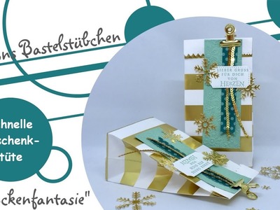 Schnelle Geschenktüte "Flockenzauber" von Stampin´ Up!