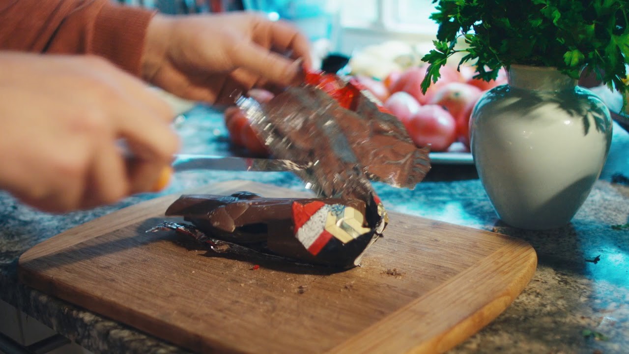 Schokoladenweihnachtsmann filetieren DIY Instructions