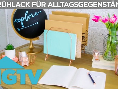 Sprühlack: Alltagsgegenstände in Designerstücke verwandeln | DIY | HGTV Deutschland