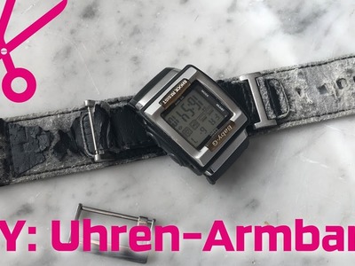 Upcycling DIY: neues Armband für die Uhr