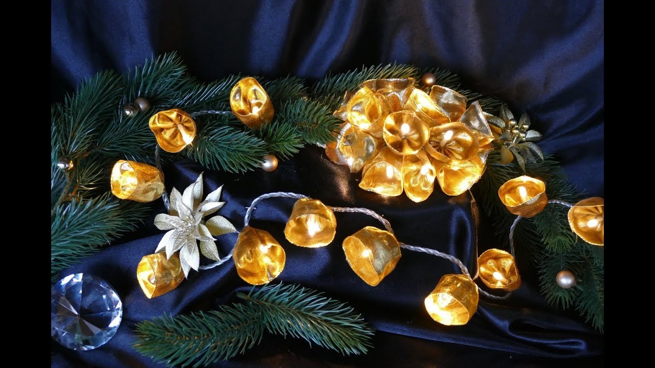 Weihnachtsdeko DIY – Lichterkette basteln – Craft fairy lights – Twórz bajkowe światła