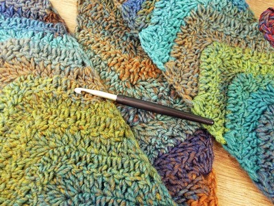 Winter Schal mit Muster Häkeln | Super schöner Schal mit Pfeil Muster | Häkeln für Anfänger