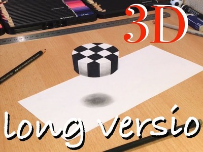 3D Illusion Zeichnen lernen für Anfänger - How to Draw 3D