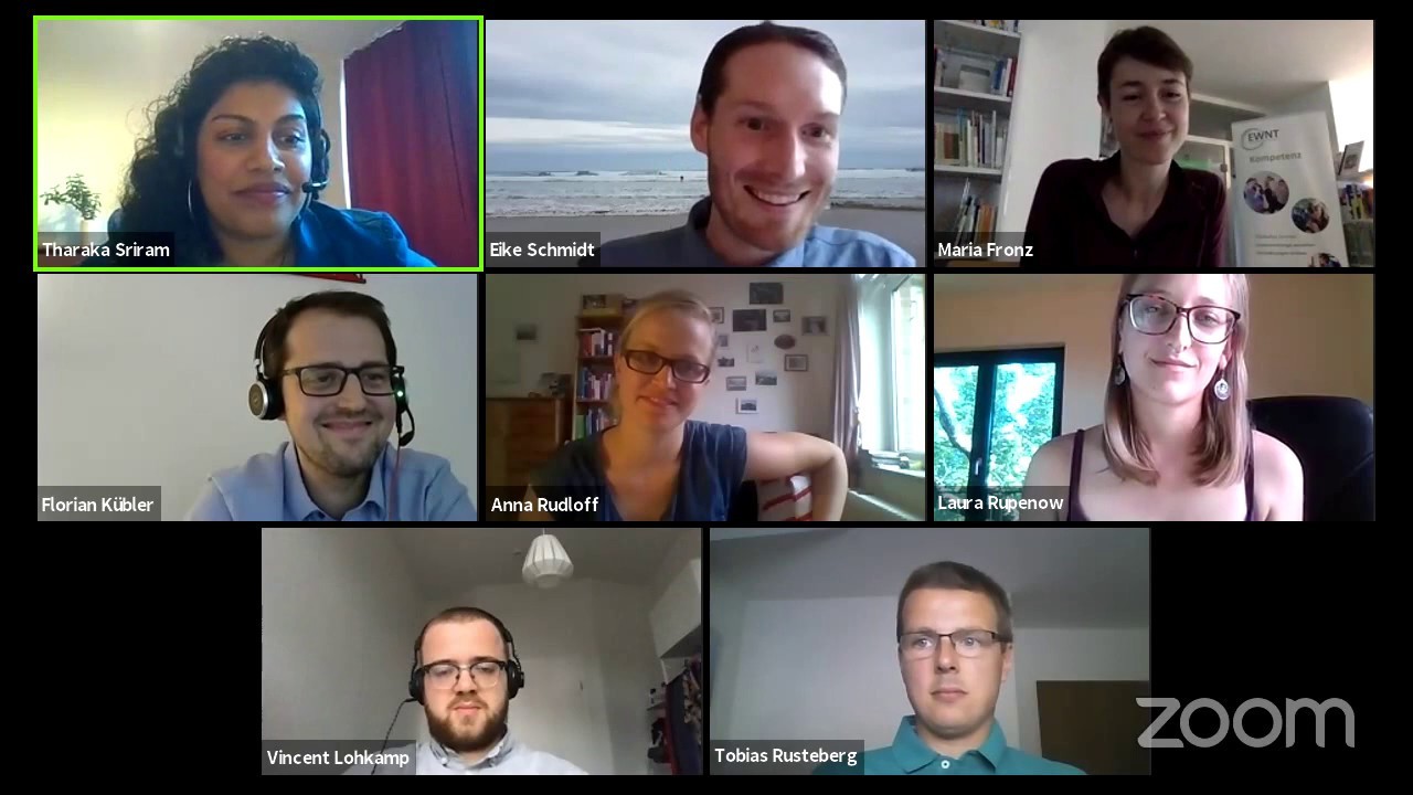 Café Cosmo – der virtuelle Talk. Die Corona-Pandemie als Herausforderung für (globale) Bildung