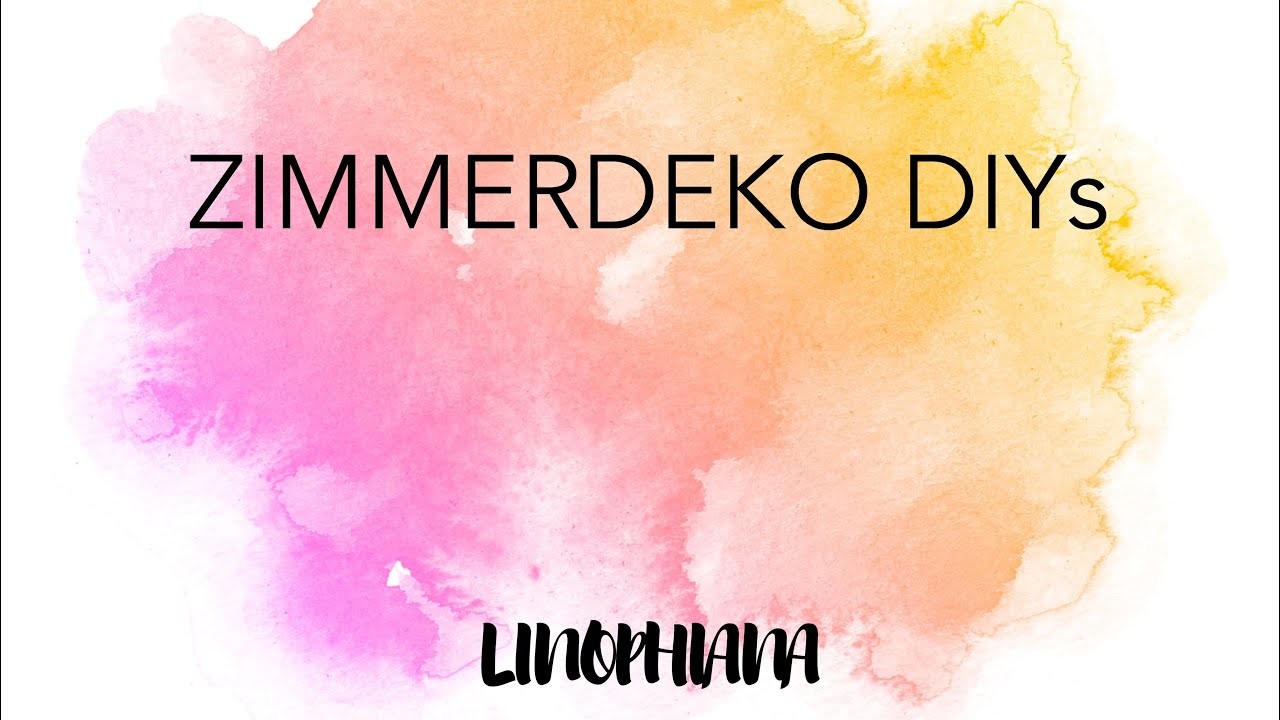 DIY: Zimmer Deko | Linophiana