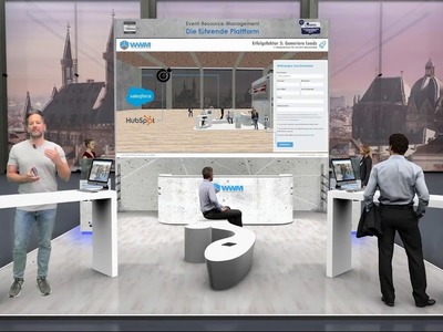 Erfolgsfaktoren virtueller Messestand