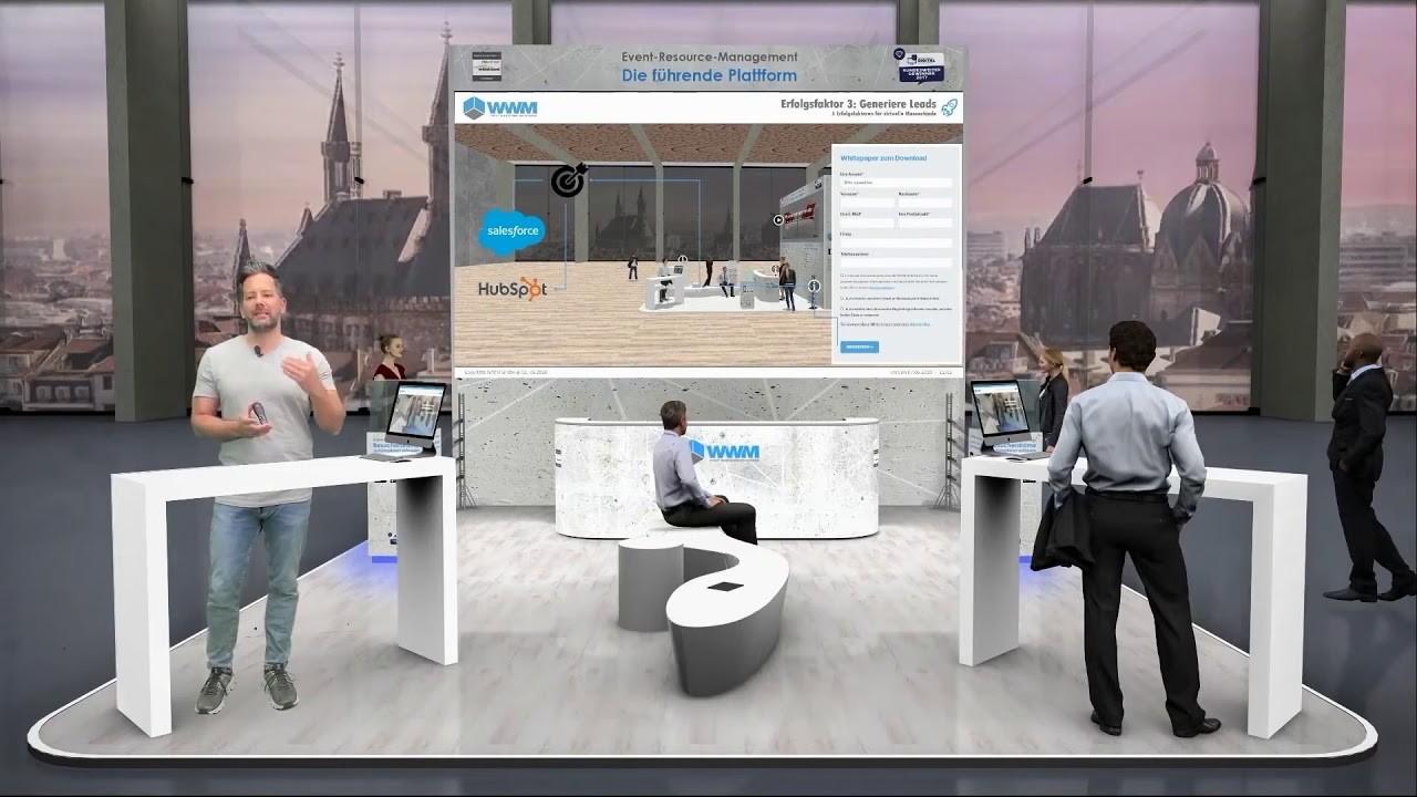 Erfolgsfaktoren virtueller Messestand