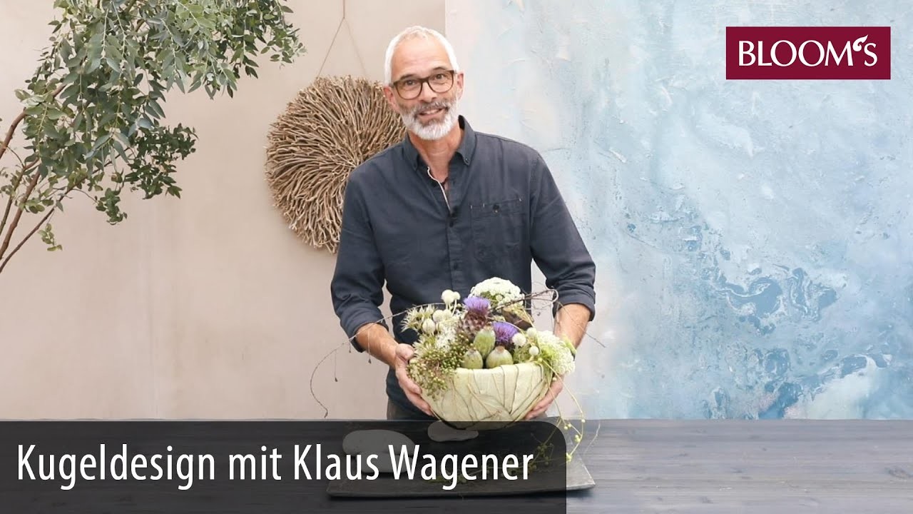 Kugeldesign mit Klaus Wagener | Floral Design | BLOOM’s Floristik