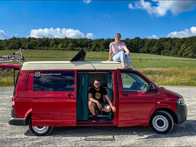 Roomtour #3 - VW T5 DIY Campervan mit Mittelhochdach - IKEA Kallax als Schrank im Van verbaut ????