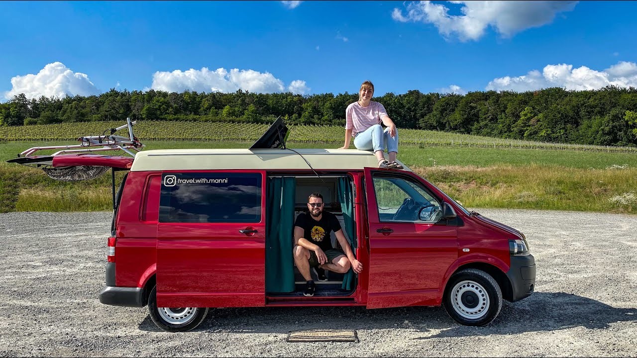 Roomtour #3 - VW T5 DIY Campervan mit Mittelhochdach - IKEA Kallax als Schrank im Van verbaut ????