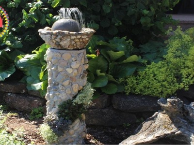 Selbstgemachter Springbrunnen [ausführlich gezeigt,DIY], Homemade fountain[shown in detail ,DIY]