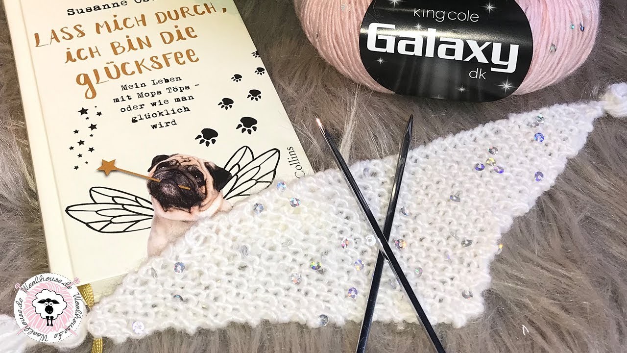 Tuch-Lesezeichen stricken. Woohlhouse.de