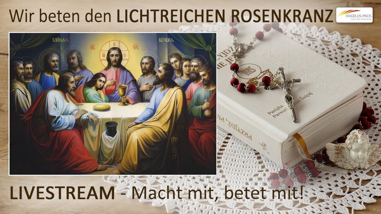 Wir beten mit Ihnen den Lichtreichen Rosenkranz #brigittetraeger