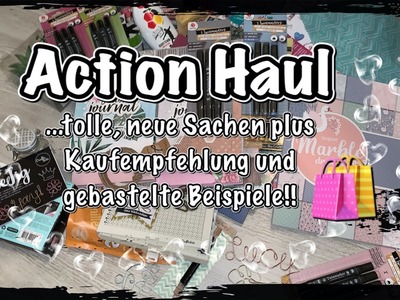 Action Haul (deutsch) neue Blöcke Happy Jig (Kopie) Twinmarker uvm. Scrapbook basteln mit Papier DIY