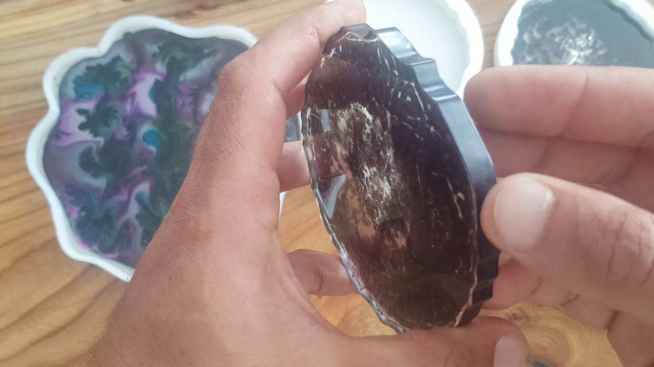 Geoden Untersetzer Brain Effect Herstellung demolding Teil 2 von 2