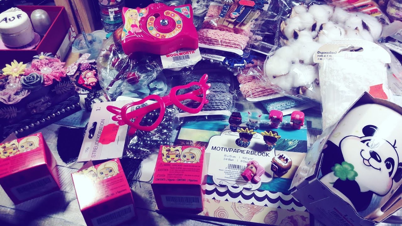 Haul Rossmann, Woolworth und ein wenig Schmuckupdate. kleine süsse Figuren????