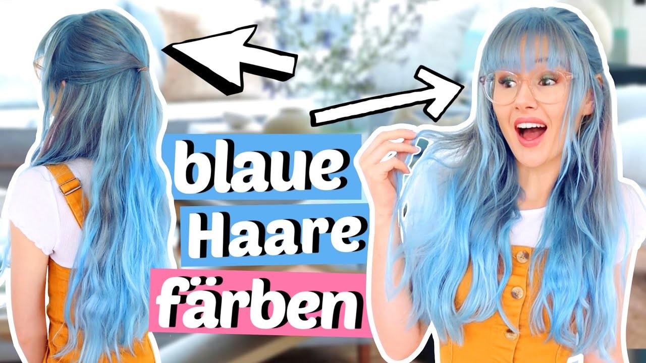 KEIN Clickbait ❌ Ich färbe meine Haare BLAU ???? | ViktoriaSarina