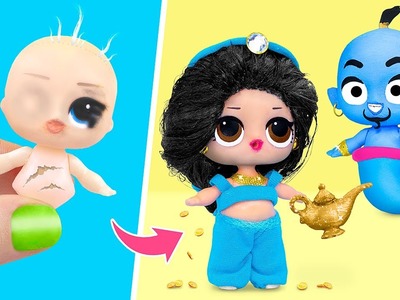 Nie zu alt für Puppen! 6 Aladdin LOL Suprise Puppen DIYs