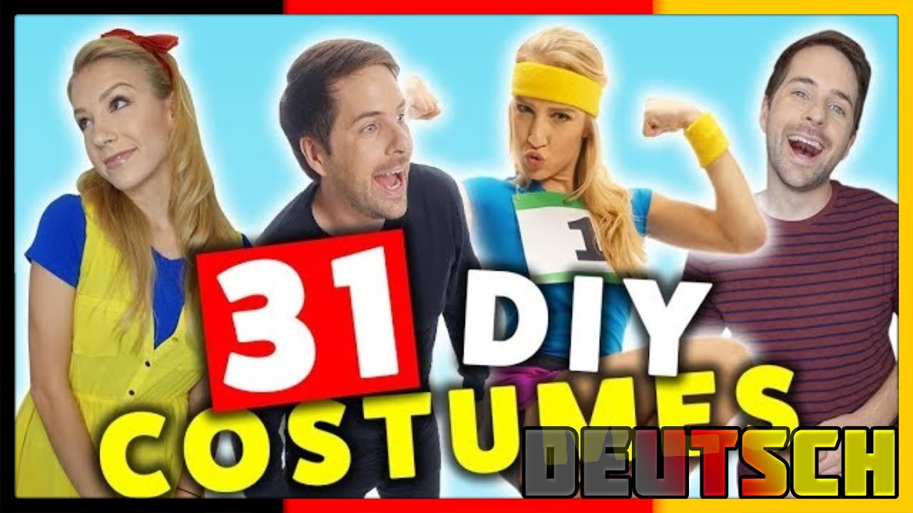 31 Last Minute DIY Halloween Kostüme [german Fandub]
