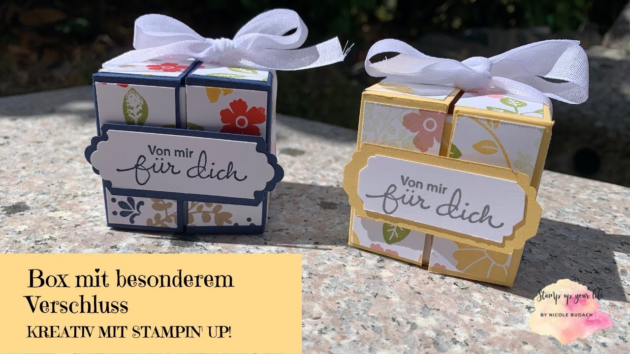 Box mit besonderem Verschluss