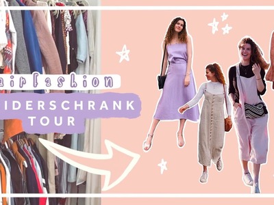 Fair Fashion Kleiderschrank Tour | heylilahey