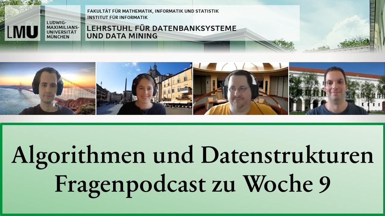 Fragenpodcast zu Woche 9