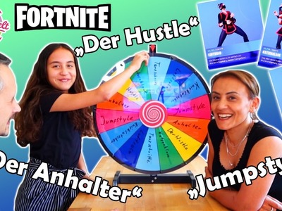 GLÜCKSRAD entscheidet über FORTNITE DANCE Moves | Mileys Welt