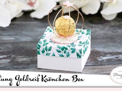 Goldreif Krönchen Box | Ewiges Grün | Produktpaket Für alle Zeit | Rocher Verpackung | Stampin' Up!