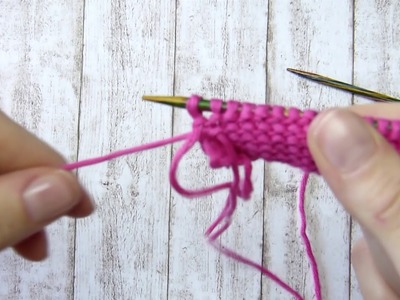 Loopstich stricken, funktioniert er?