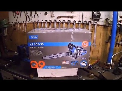 Meine Neue Motorsage ist da! Eine Güde KS 500 - 55!