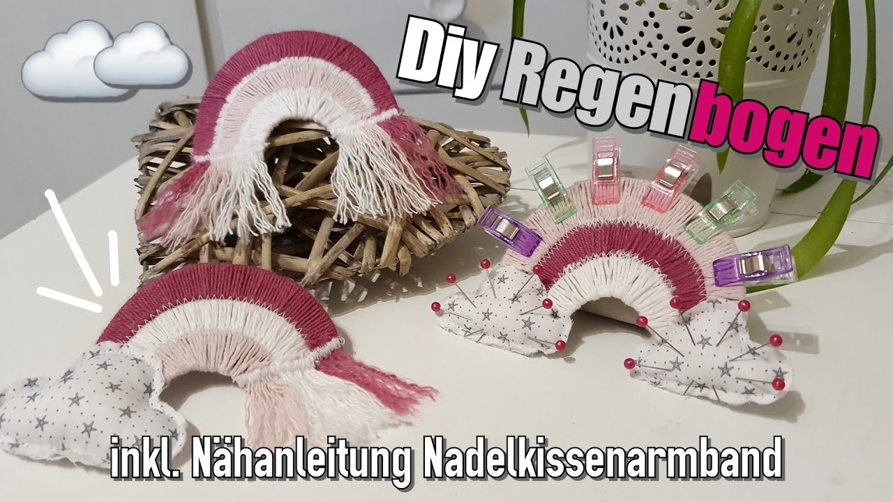 Nadelkissenarmband | Regenbogennadelkissen | Diy Regenbogen | Nähen mit Snappap