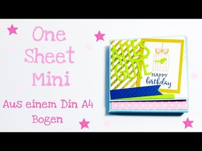 One Sheet Mini [tutorial | deutsch]