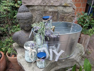 Wunderbares LAVENDEL-Badesalz 100% Natur, mach es einfach selber :))