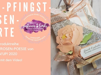 3- D-Pfingstrosen-Karte zur Hochzeit von Stampin'Up!