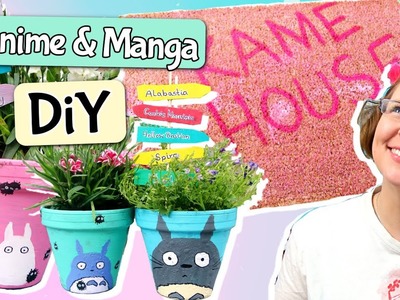 Anime & Manga SOMMER Deko DiYs ???????? Sommerferien DiYs gegen Langeweile ☀️ ANIME Outdoor DiY