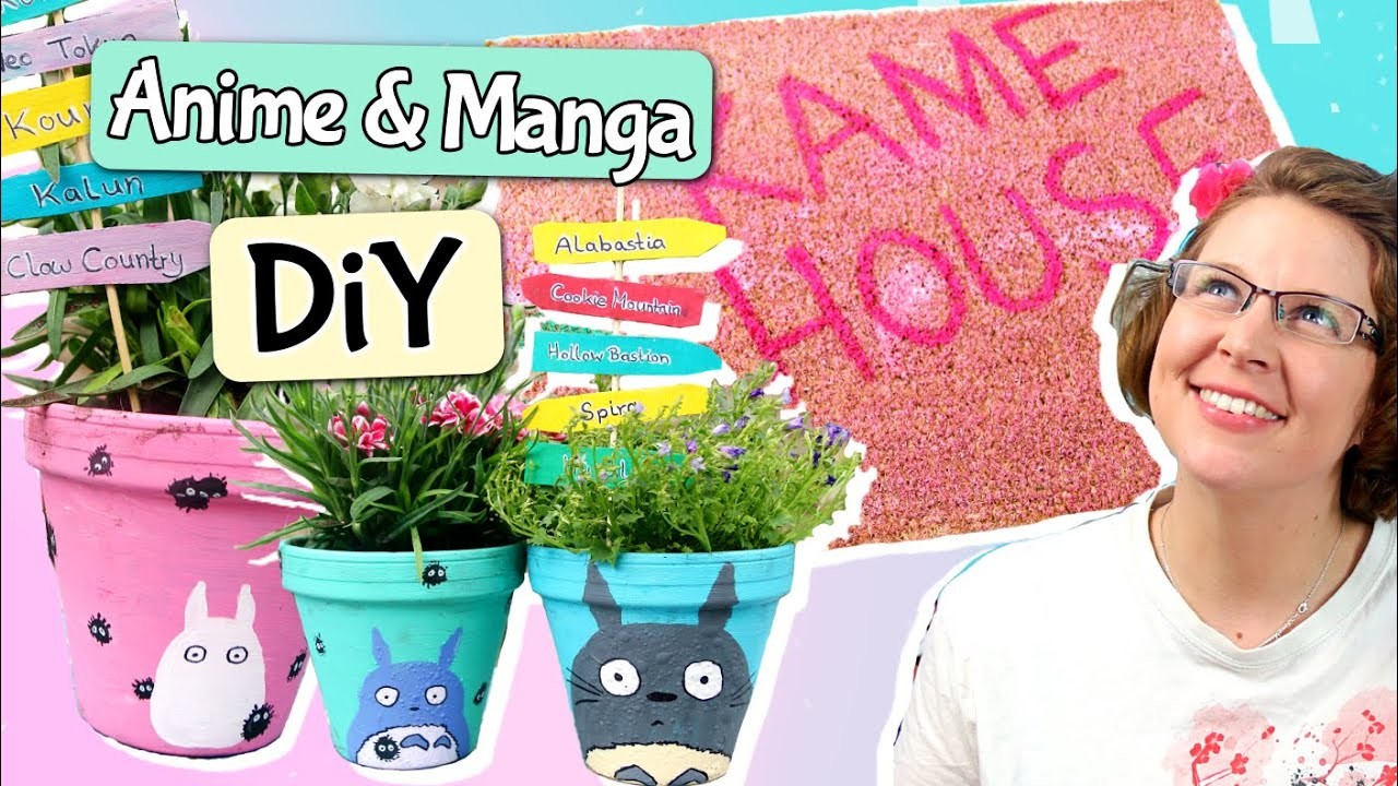 Anime & Manga SOMMER Deko DiYs ???????? Sommerferien DiYs gegen Langeweile ☀️ ANIME Outdoor DiY