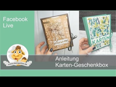Anleitung - Kartenbox Verpackung