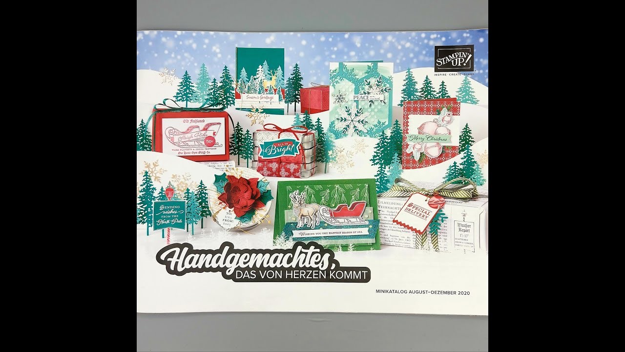 Auspackvideo Minikatalog Aug 2020 Dez  2020  Stampin'Up!