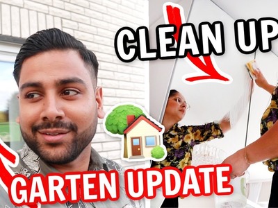 GARTEN UPDATE ????   SPIEGELSCHRANK PUTZEN  ????⎜MeetTheDhillons