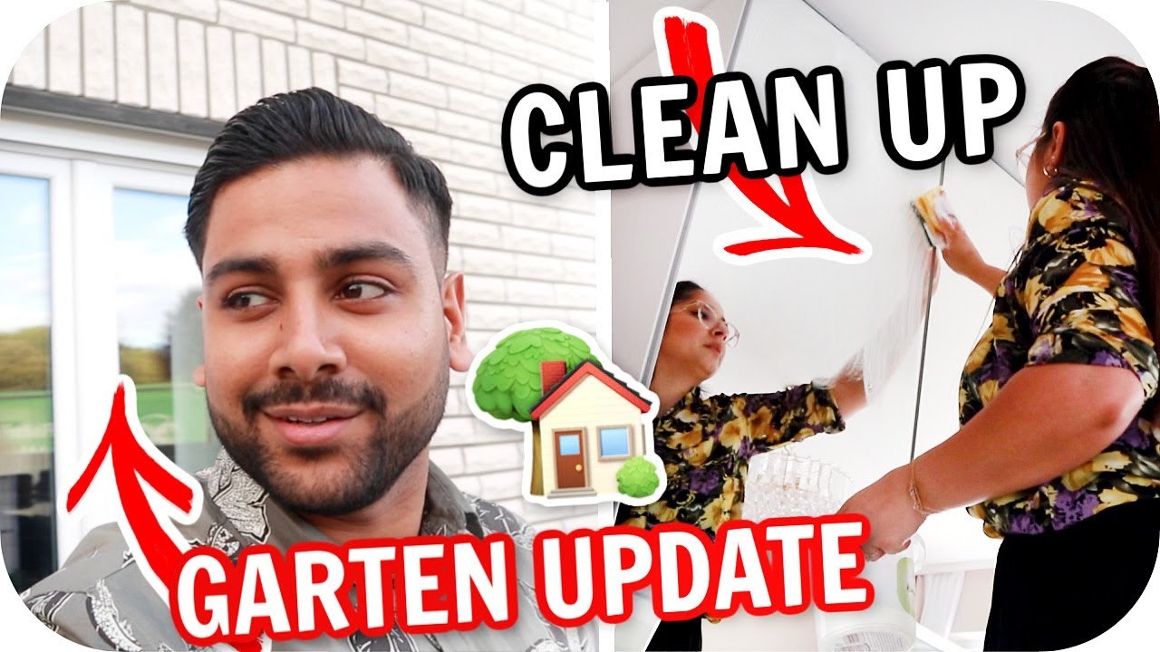 GARTEN UPDATE ????   SPIEGELSCHRANK PUTZEN  ????⎜MeetTheDhillons