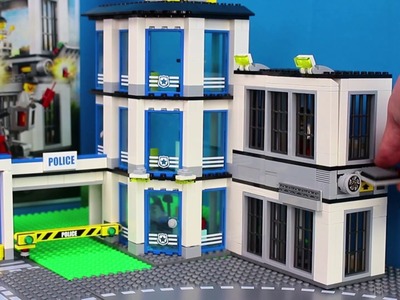 Gefängnis: Polizei Transport Lastwagen, Lego City Polizist transportiert geflohenen Gefangenen