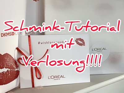 L´OREAL | Schmink-Tutorial | AMU . Welche Palette ist es? | Verlosung | #loreal beautyoverageAstrid