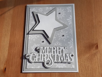 #Mfg #Jahreszeiten meine erste Weihnachtskarte dieses Jahr. 