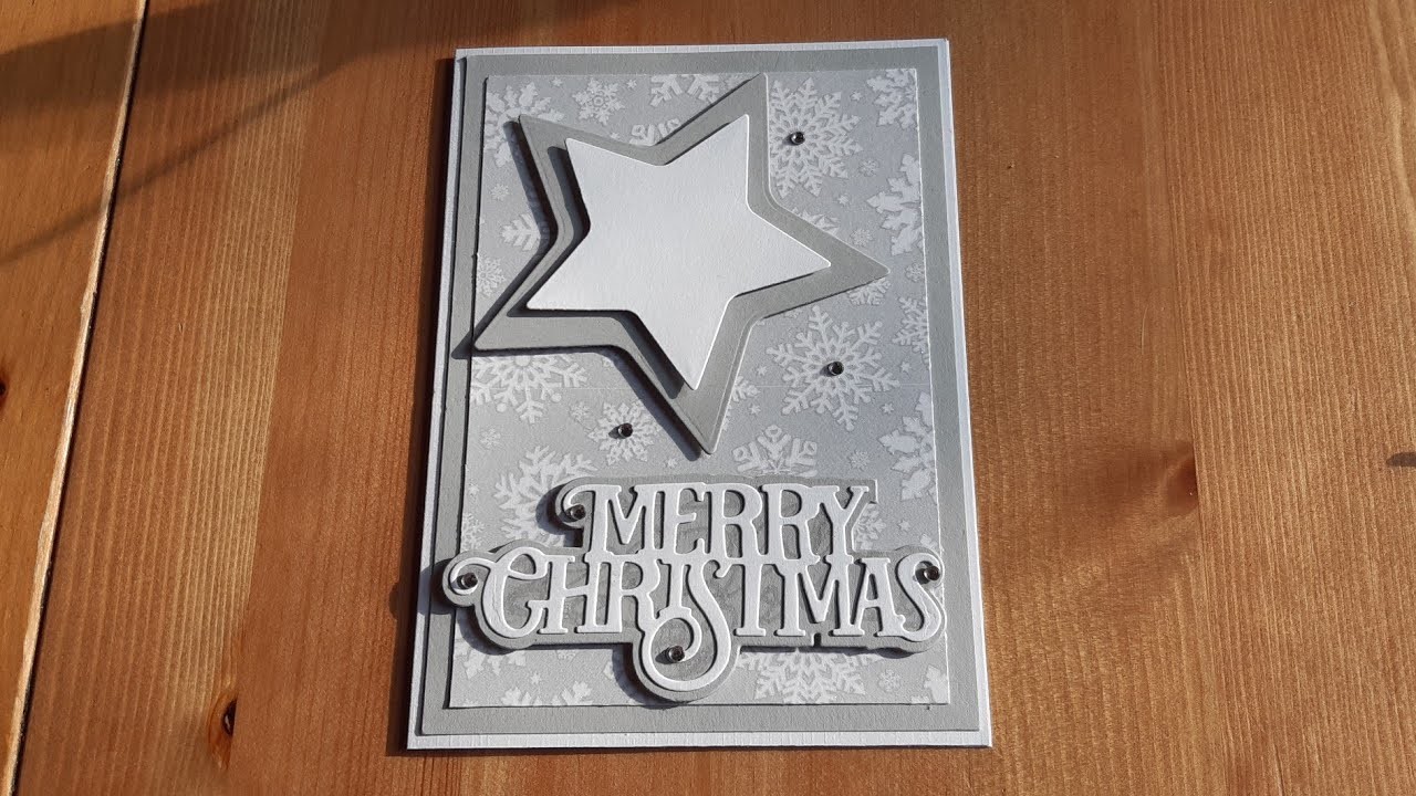 #Mfg #Jahreszeiten meine erste Weihnachtskarte dieses Jahr. 