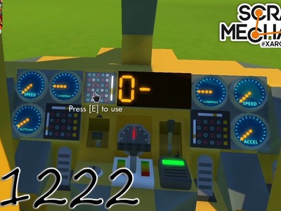 Scrap Mechanic ???? Zuschaueraufnahme ???? Mit Floschy ein Flugzeug bauen Teil 2 #1222